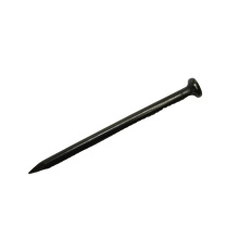 Black finished concrete steel nail